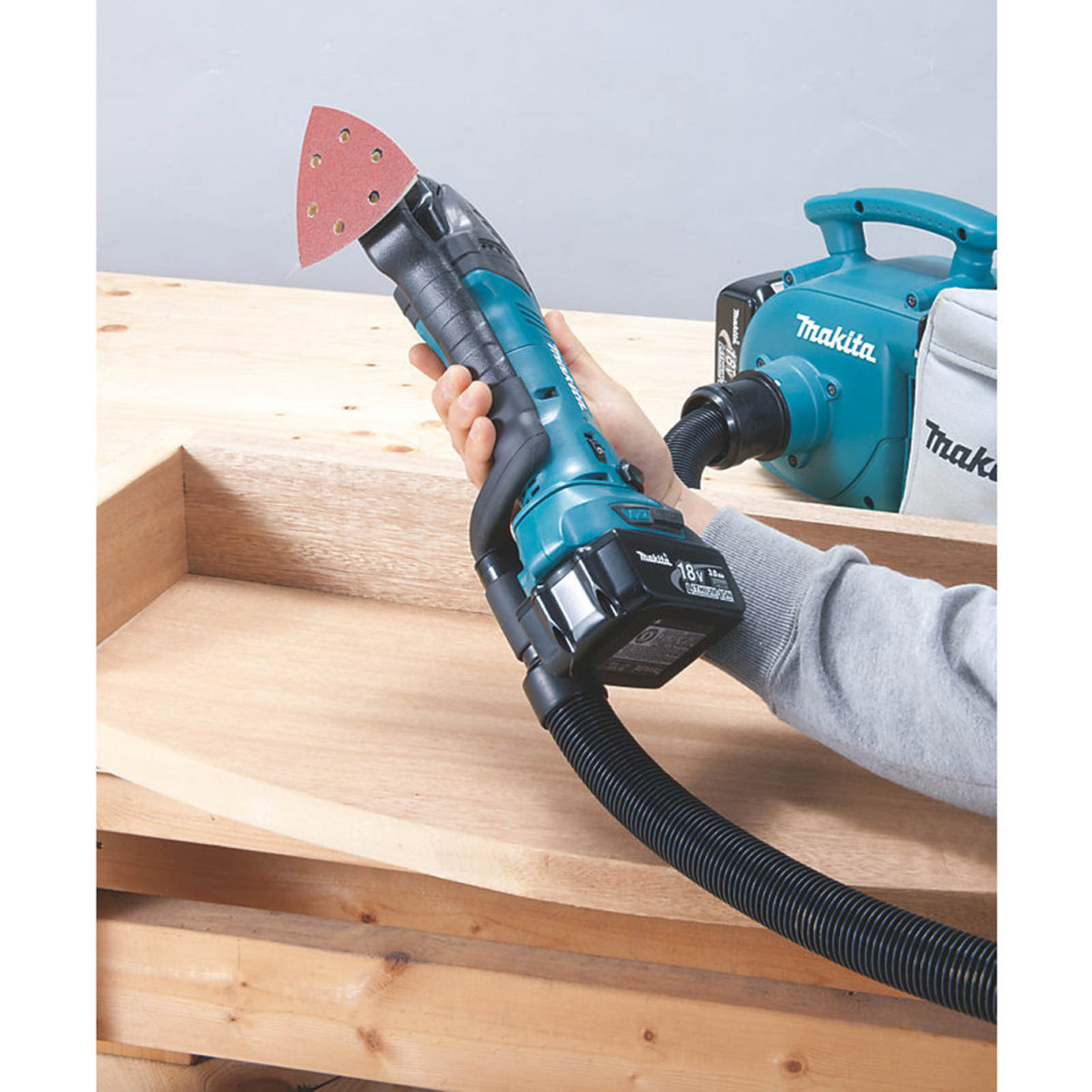 Makita Oscillating Multi Tool Cordless 18V Li-Ion DTM50Z Compact Body Only - Image 6