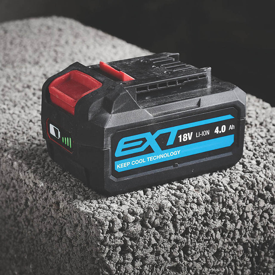 Erbauer Power Tool Battery EBAT18LI4 18V EXT Keep Cool 4Ah Li-Ion Powerful - Image 2
