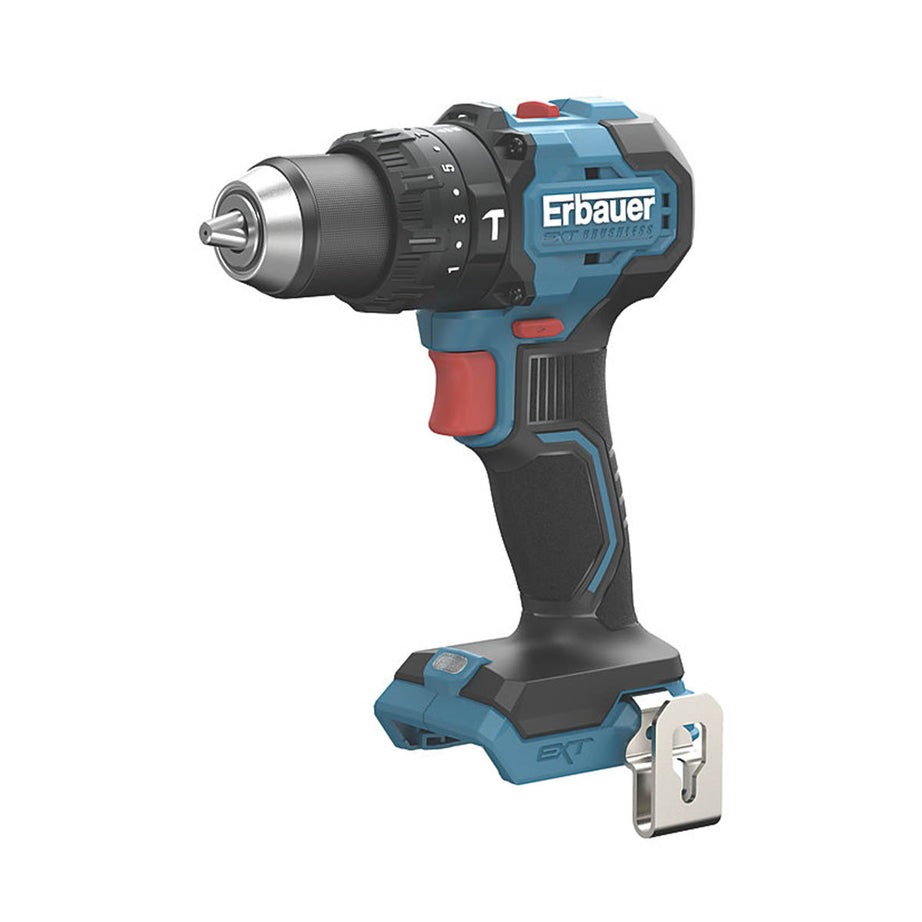 Erbauer Combi Drill ERI1092COM Compact LED 18V Li-Ion EXT Keep Cool Body Only - Image 4