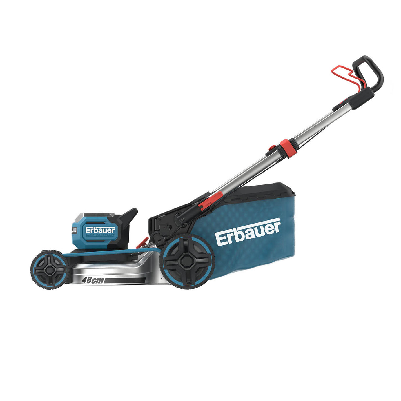 Erbauer Lawnmower Cordless 36V Li-Ion ERT1042GLM Garden 46cm Rotary Body Only - Image 2