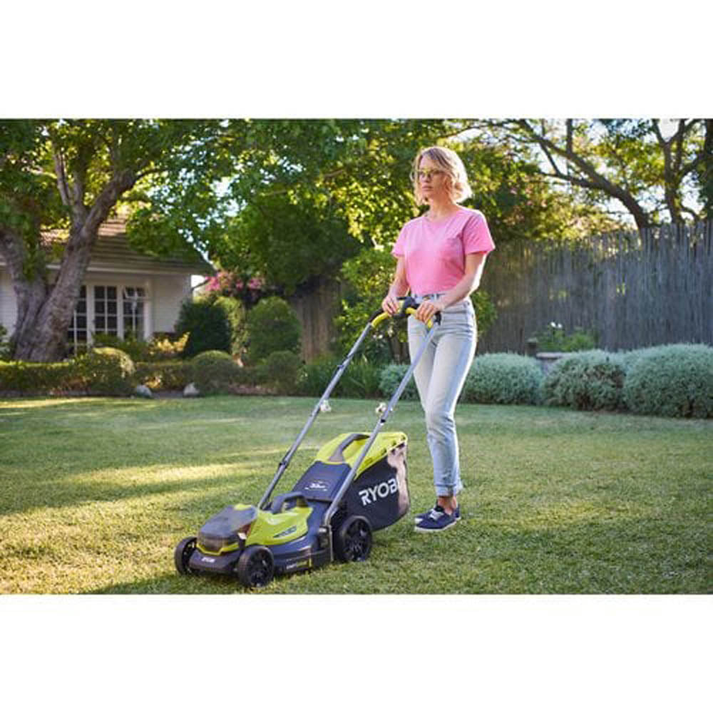 Ryobi Lawnmower Cordless OLM1833B 18V ONE Plus 33cm 35L EasyEdge Body Only - Image 6