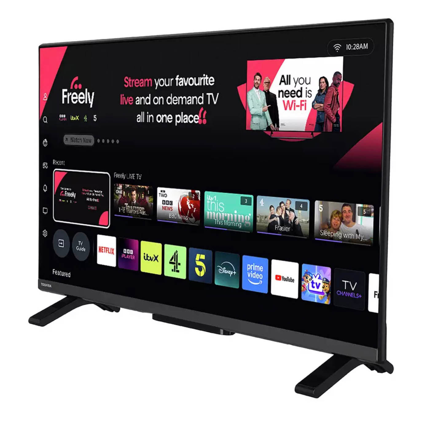 Toshiba HD Ready Smart TV 32 Inch 32WV2553DB HDR DLED Dolby Audio Freely - Image 8