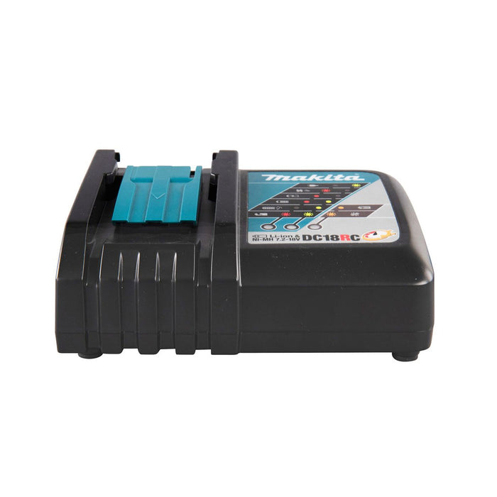 Makita Fast Battery Charger LXT Li-ion 7.2 /14.4 /18V DC18RC Compact Durable - Image 4