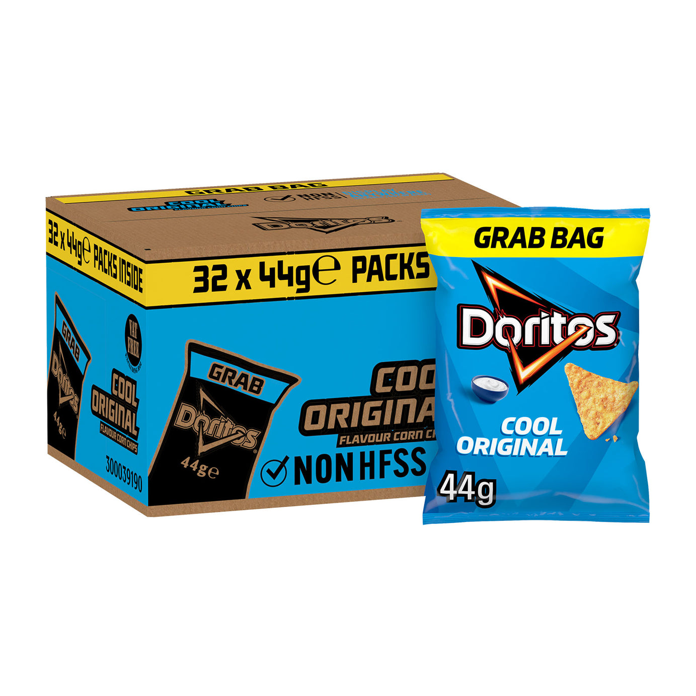 Doritos Tortilla Chips Crisps Cool Original Sharing Snacks 32 x 44g - Image 2