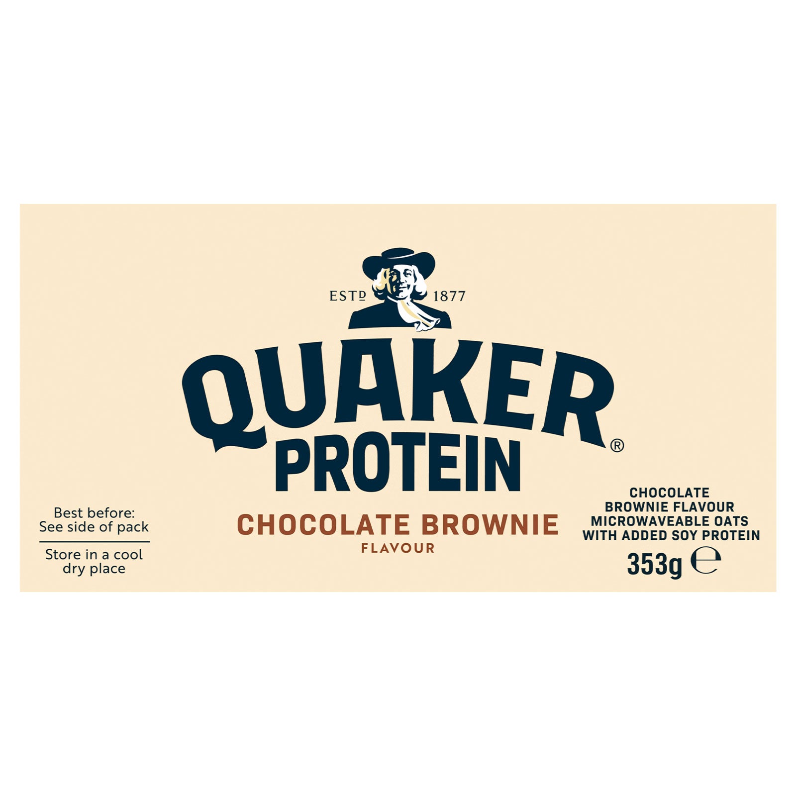 Quaker Oats High Protein Chocolate Brownie Porridge Sachets 48 x 44g - Image 6