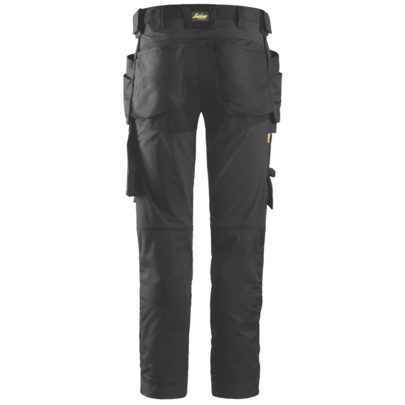 Snickers Work Trousers Mens Slim Fit Black Stretch Multi Pockets Cargo 35W 35L - Image 6