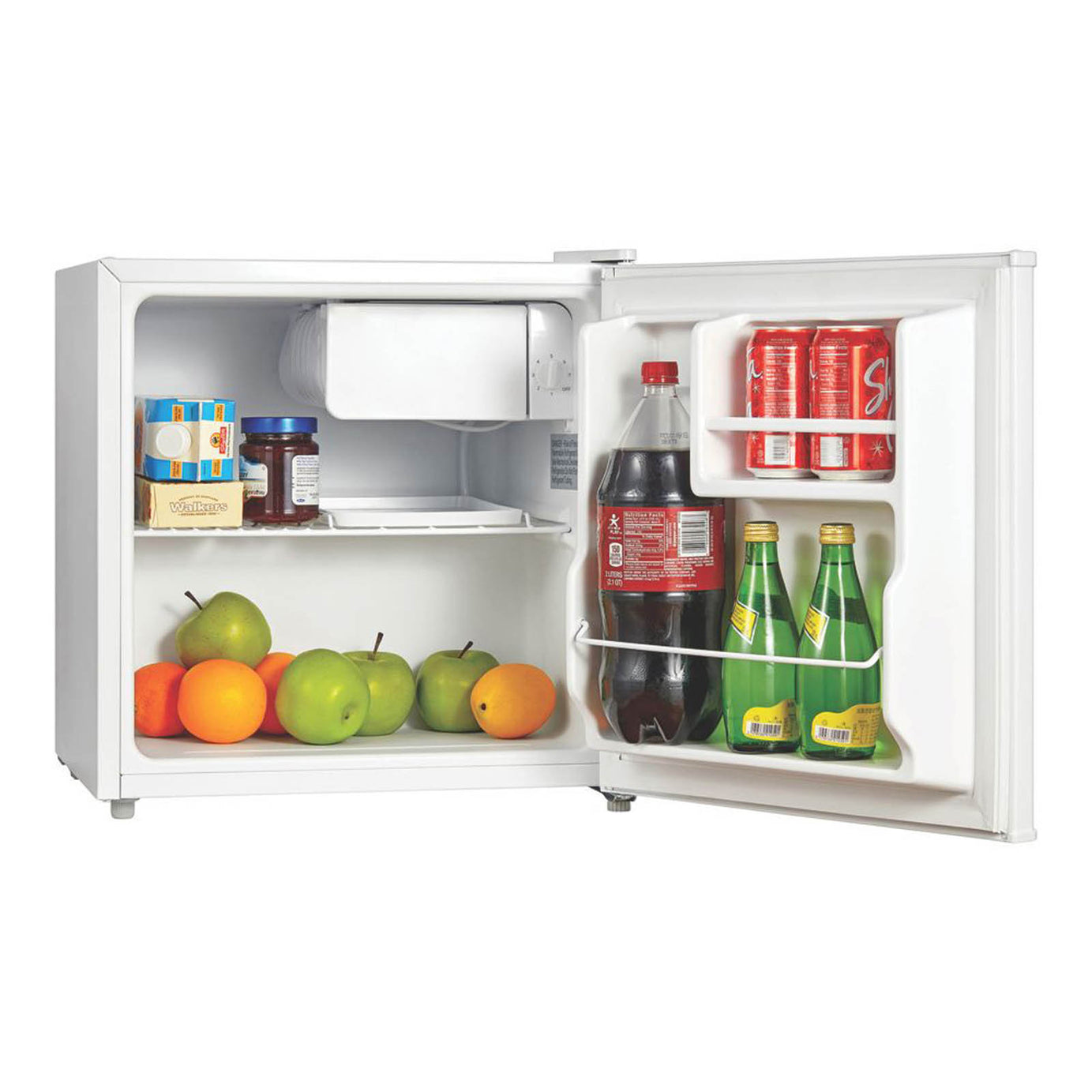 Essentials NNF43UK Freestanding Mini Fridge White 472mm - Image 4