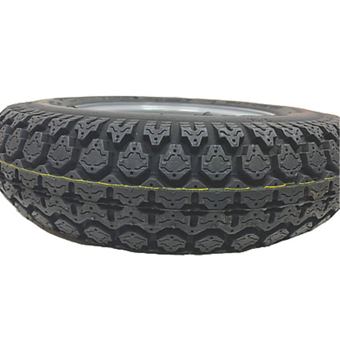 Maypole Trailer Spare Wheel 15" Rubber 4 Studs 4 Ply High Speed For MP6810 - Image 2