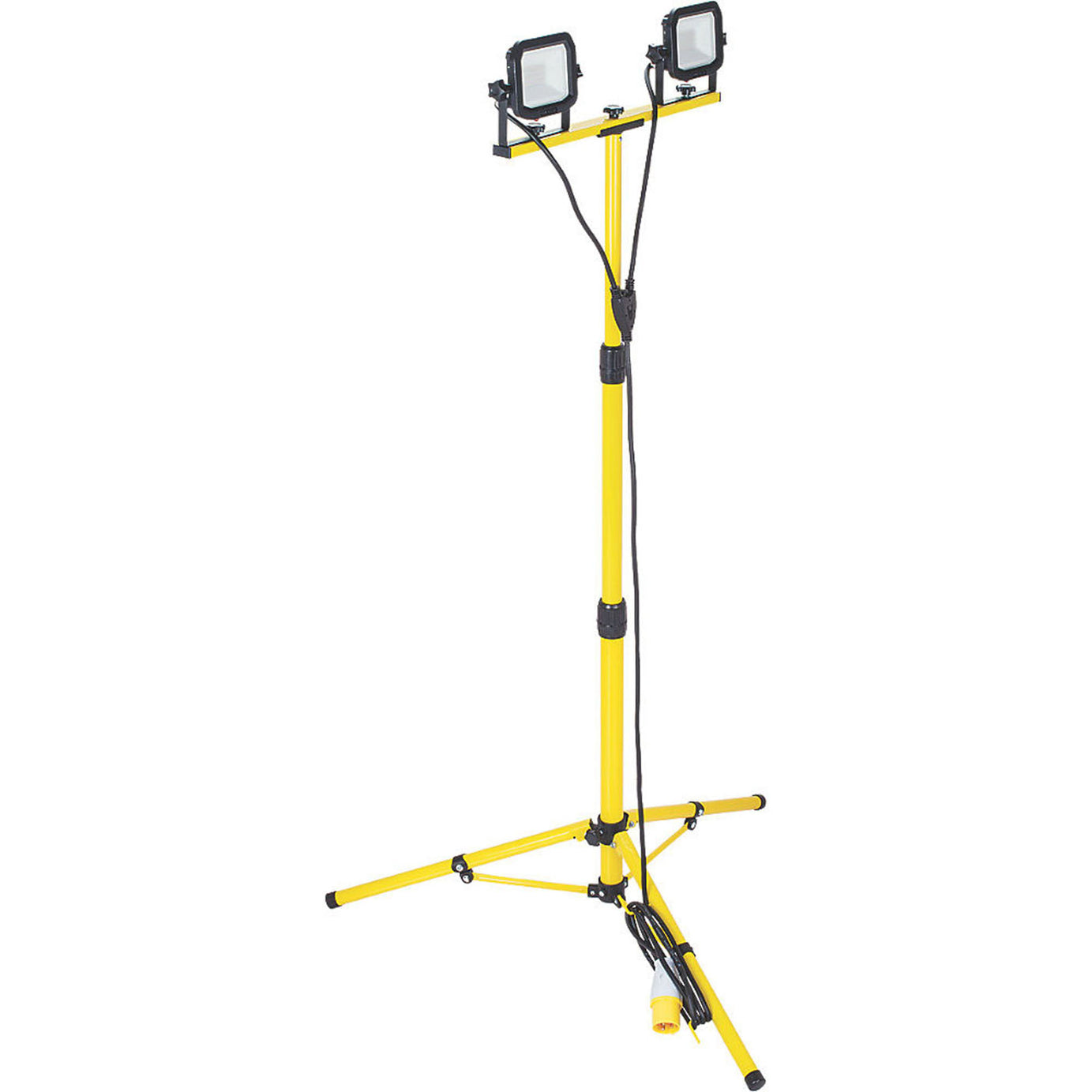 Luceco Tripod Work Light Corded LED Impact Resistant Plug 4400 Lm IP65 40 W 110V - Image 1