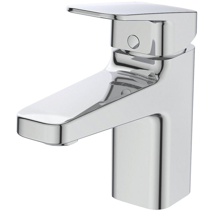 Bathroom Basin Tap Mono Mixer Chrome Single Lever Brass Cloakroom Contemporary - Image 1