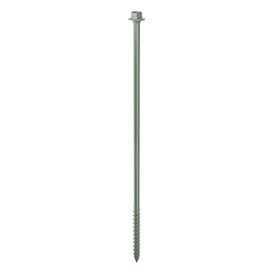 Timber Tite Landscape Screws Hex Bolt Self Drilling Heavy Duty 6.5x250mm 50 Pack - Image 1
