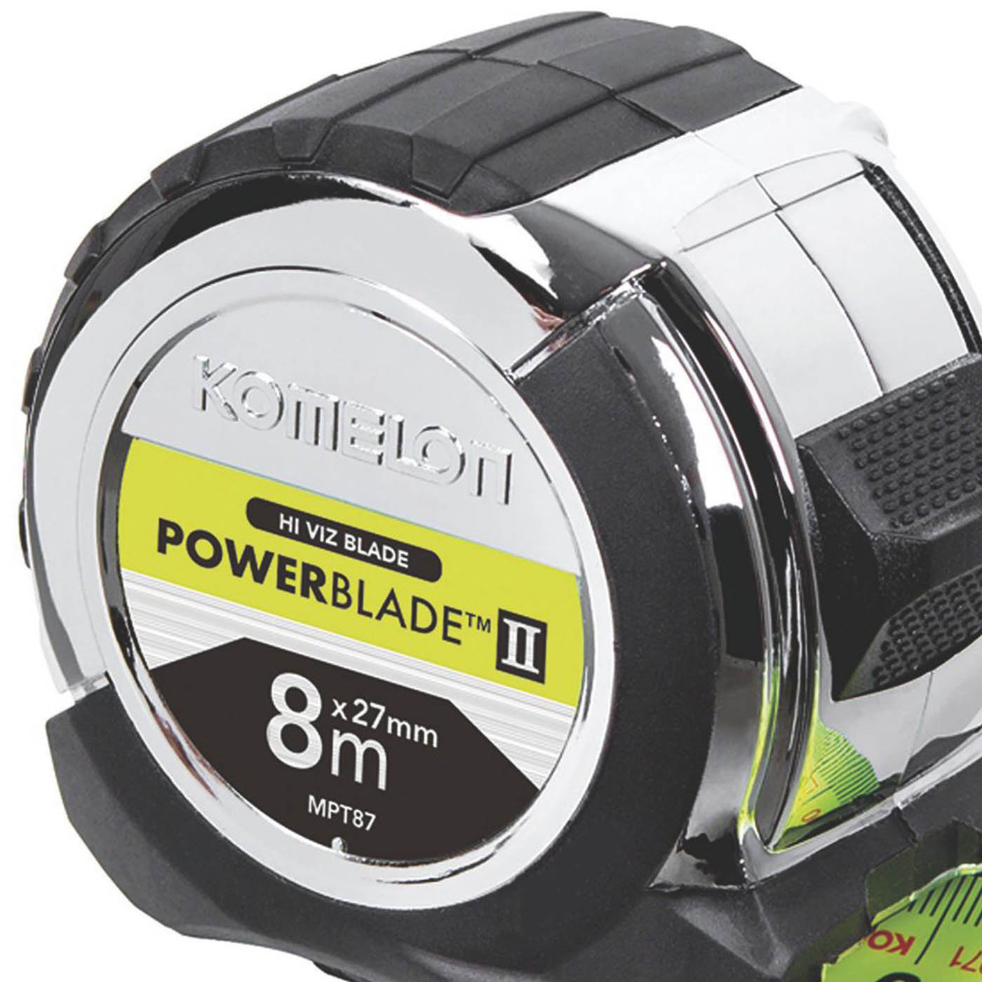 Komelon PowerBlade II Metric Only 8m Tape Measure - Image 2
