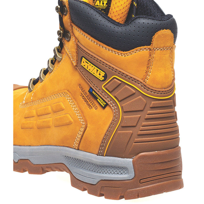 DeWalt Safety Boots Honey Waterproof Leather Shock-Absorbing Heel Size 11 - Image 4