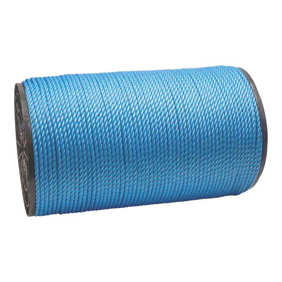 Essentials Twisted Rope Blue Flexible UV Resistant Light Duty 8mm x 500m - Image 2