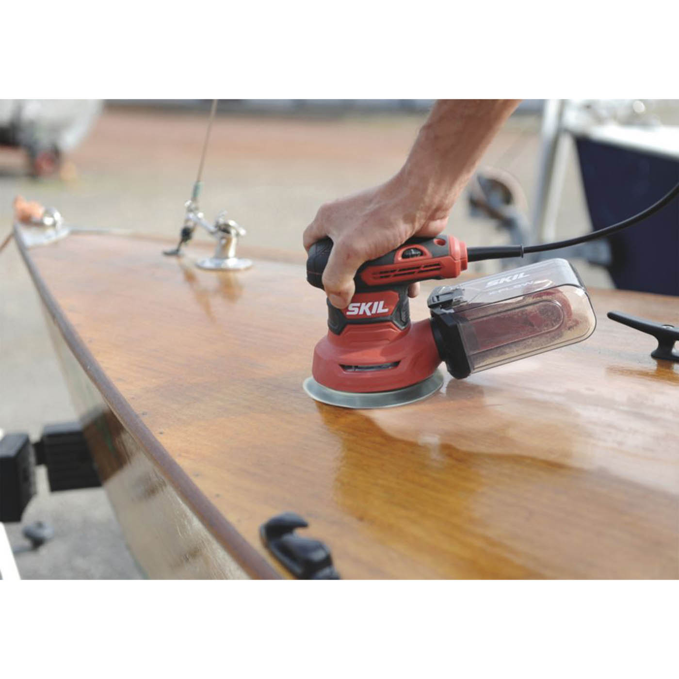 Skil Random Orbit Sander Electric SR1U7471AA 125mm Compact 6 Speed 300W - Image 6