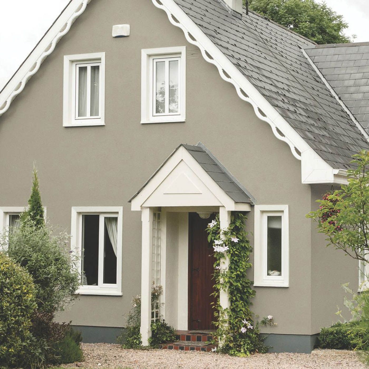 Sandtex Masonry Paint Ultra Smooth French Grey Outdoor Breathable Waterproof 5L - Image 5