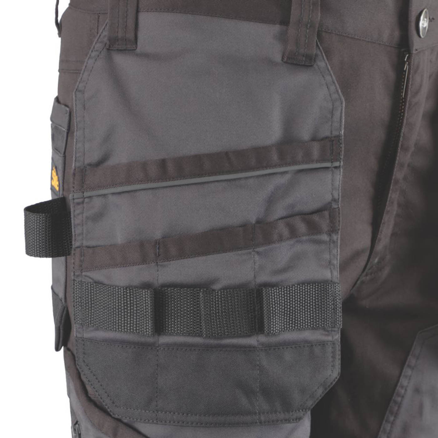 Site Bolden Holster Pocket Trousers Grey / Black 30" W 30" L - Image 4