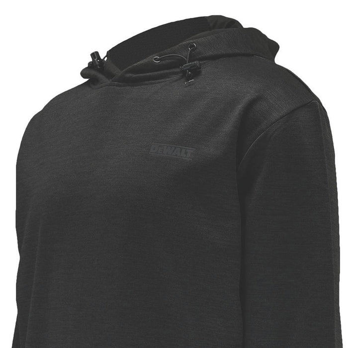 DeWalt Falmouth Hooded Sweatshirt Black Medium 38-40" Chest - Image 4