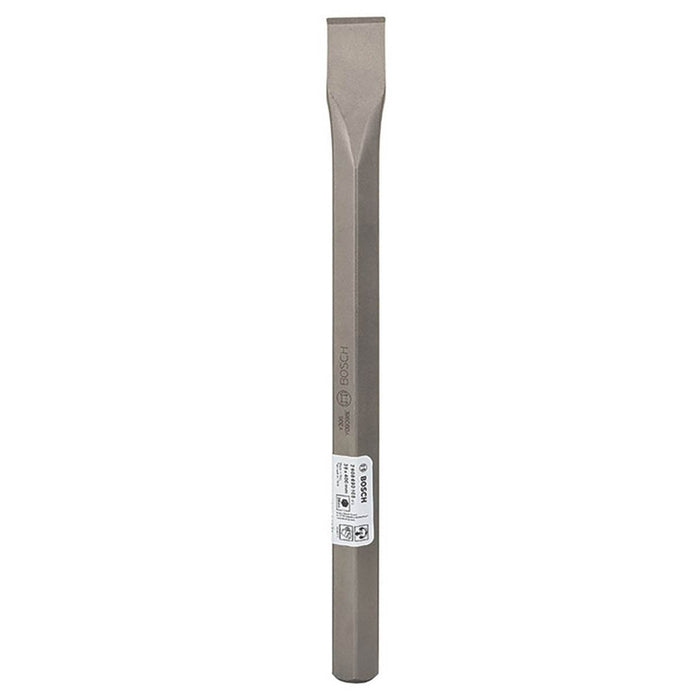 Bosch Flat Chisel Hex Shank Heat-Treated Steel For Brick Concrete 36 x 400mm - Image 1