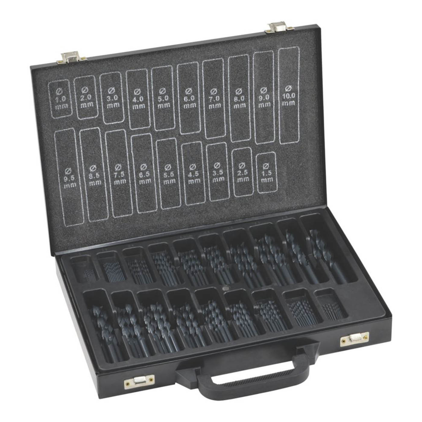 Titan  Straight Shank Metal Drill Bit Set 170 Pieces - Image 2