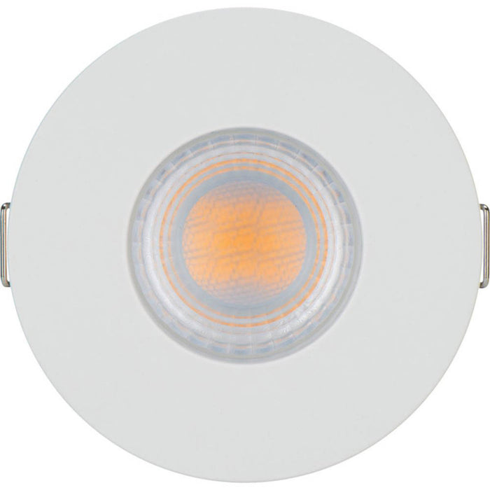 Luceco Downlights Integrated LED Warm White 5W Round White Dimmable 10 Pack - Image 6