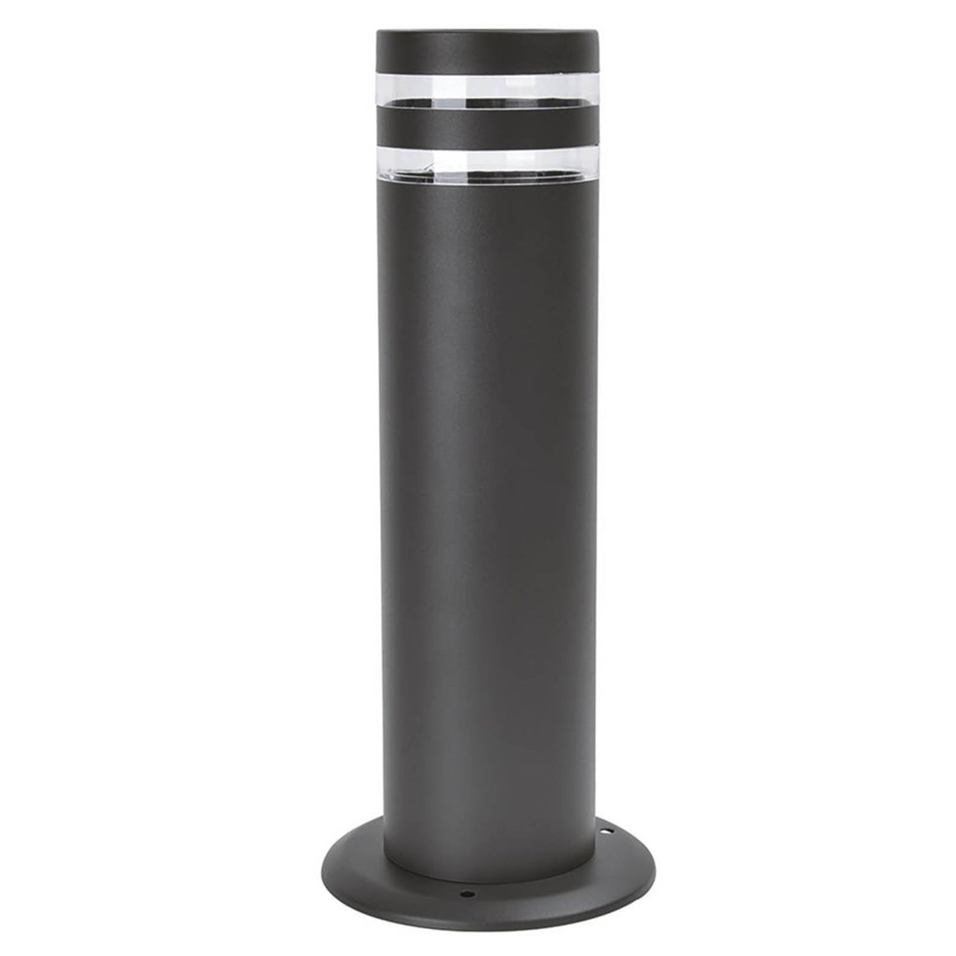 Lutec Outdoor Bollard Light Dark Grey Aluminium Impact Resistant Modern 400mm - Image 4