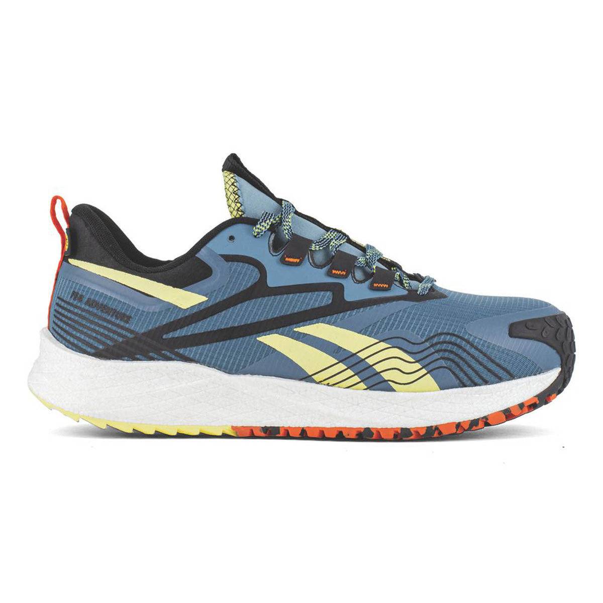 Reebok Safety Trainers Unisex Wide Fit Blue Yellow Boots Composite Toe Size 7 - Image 2