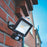 Luceco Essence Outdoor LED Floodlight with Ball Joint With PIR Sensor Black 10W 1000lm - Image 6