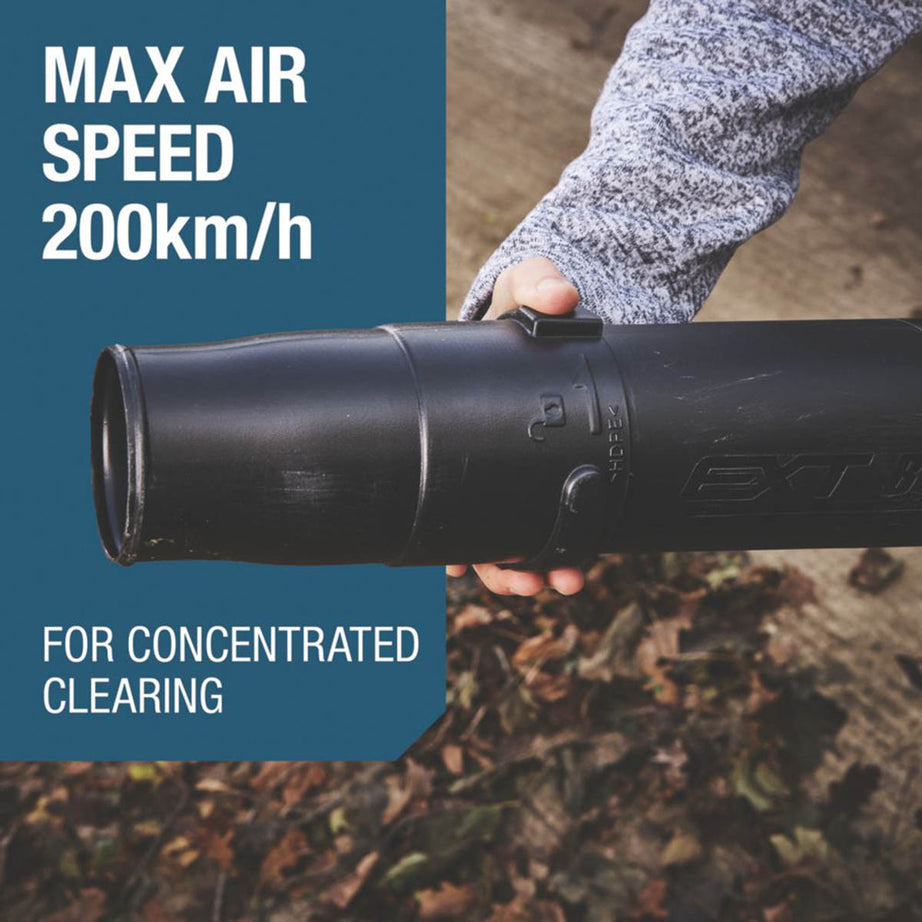 Erbauer Leaf Blower Cordless 36V 4.0/8.0Ah Li-Ion ERT1028GBL Garden Snow Dust - Image 5