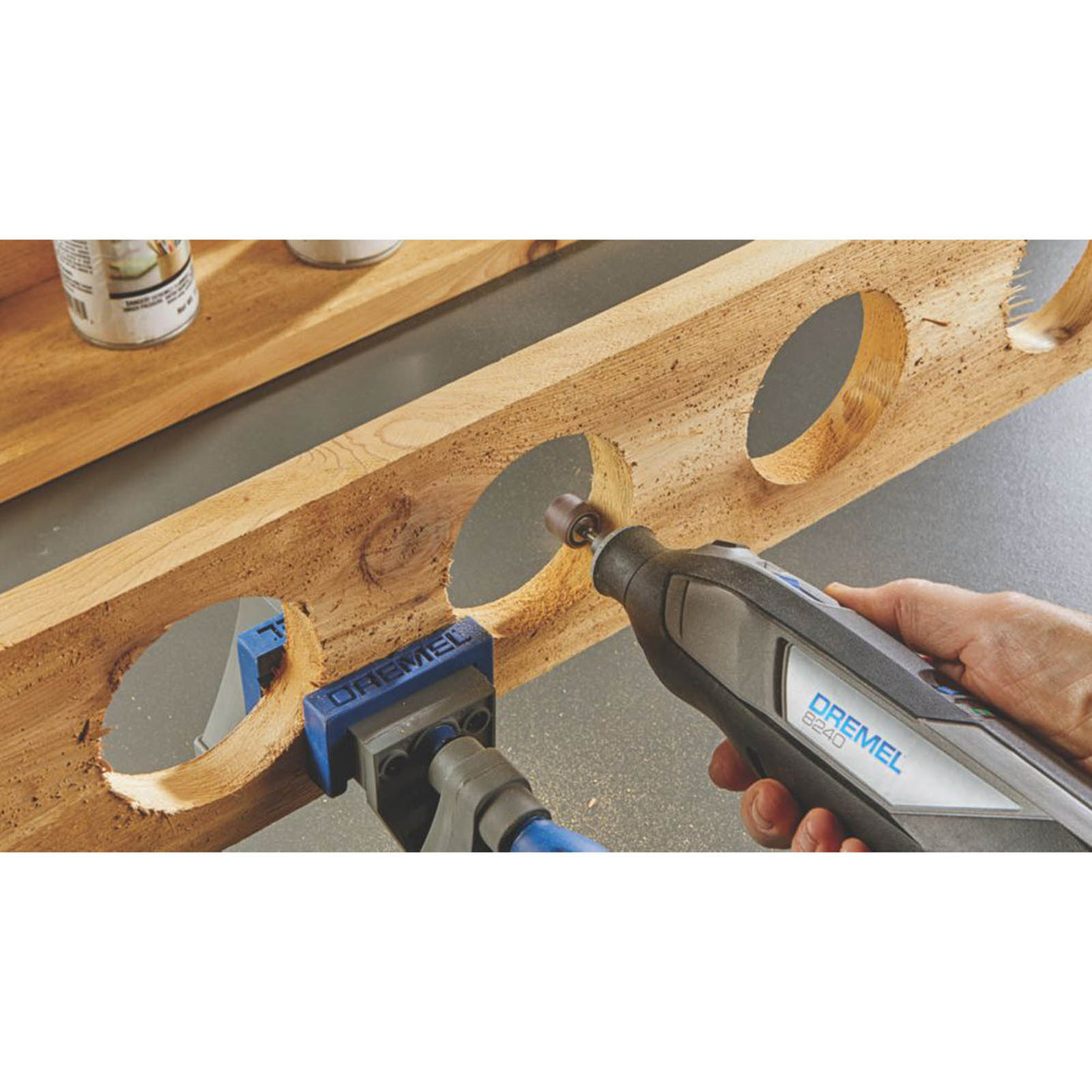 Dremel F0138240JG 12V 1 x 2.0Ah Li-Ion   Cordless Multi-Tool with Accessories 46 Piece Set - Image 6