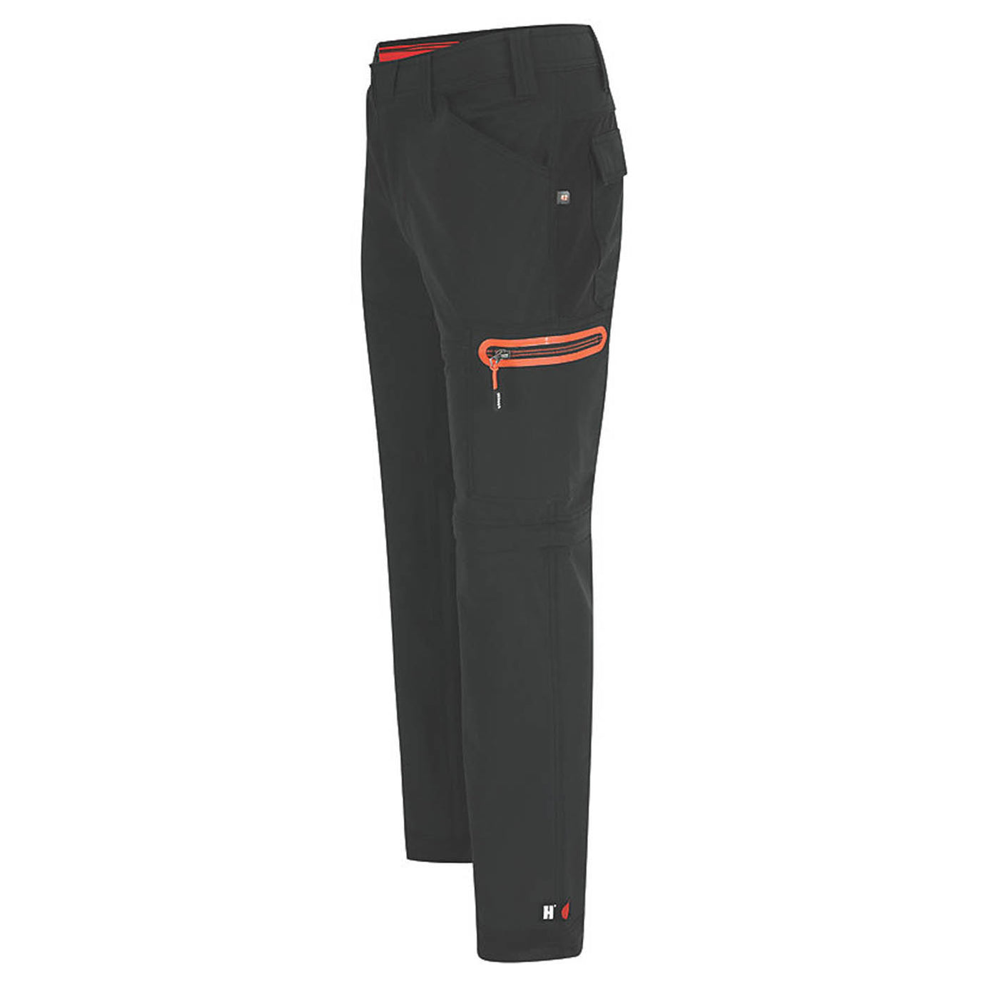 Herock Mens Trousers 5 Pockets Black Zip Off Leg Breathable 30" W 32" L - Image 5