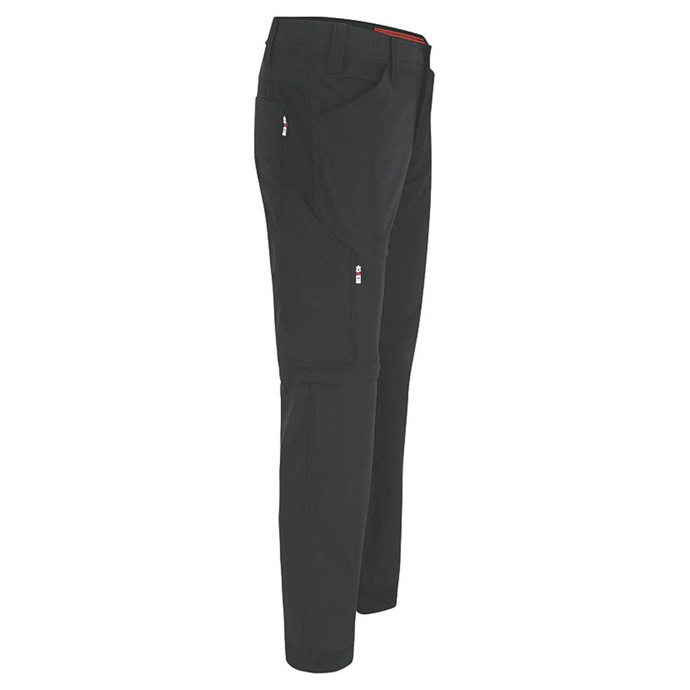 Herock Mens Trousers 5 Pockets Black Zip Off Leg Breathable 30" W 32" L - Image 6