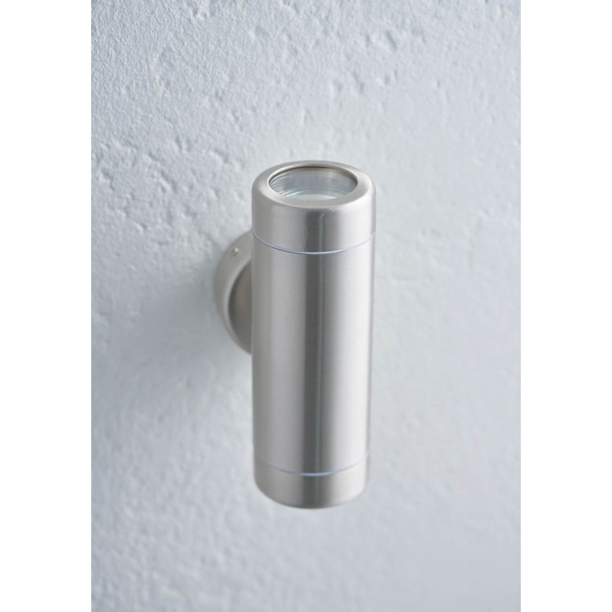 Barracuda Outdoor Wall Light Up & Down Sconce Brushed Stainless Steel Patio - Image 4