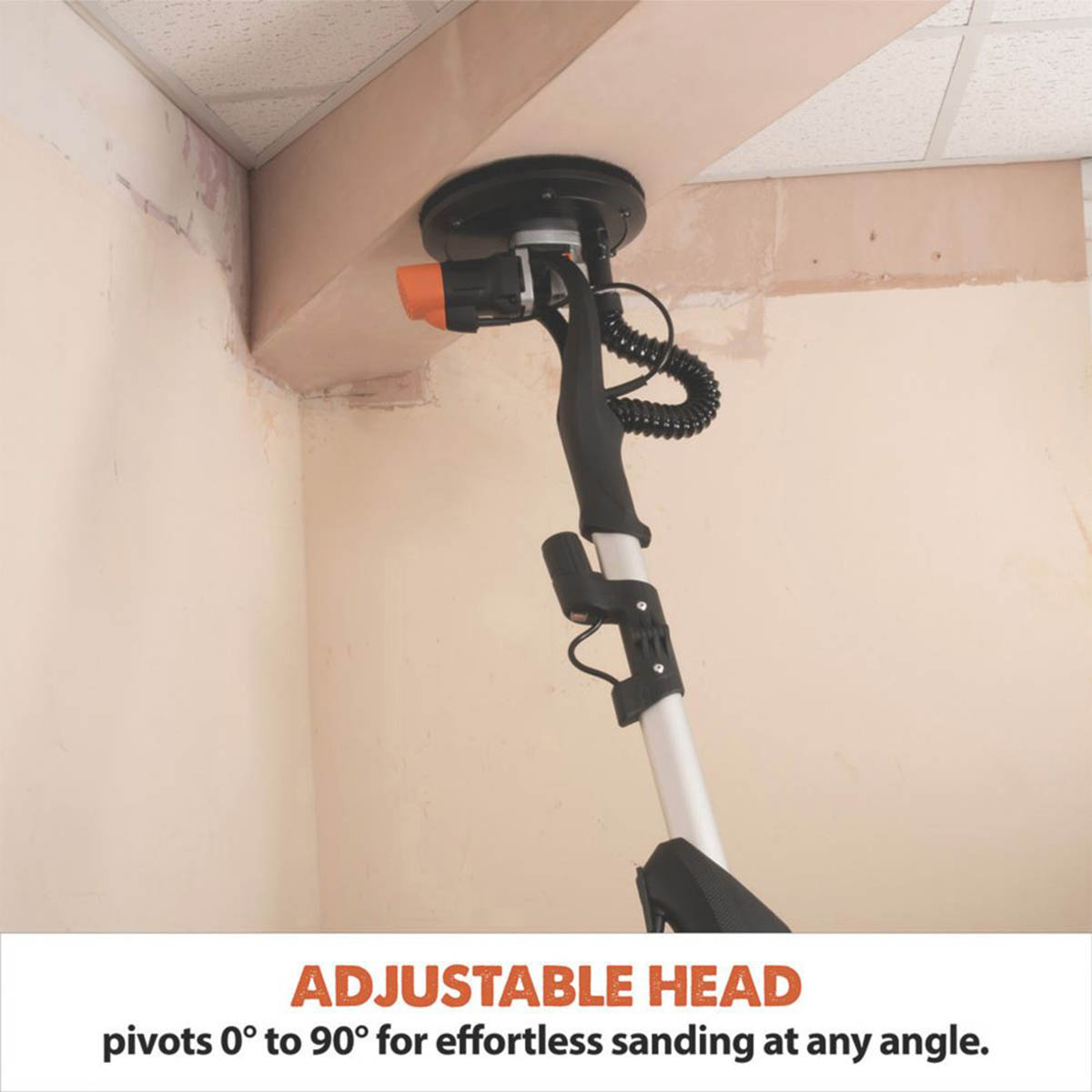 Evolution Drywall Sander R225DWS-T Corded Electric Telescopic 225mm 220V-240V - Image 5