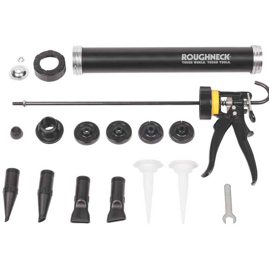 Roughneck Mortar Gun Kit 1 Ltr Pointing Grouting For Brick Paving Cement Tile - Image 1