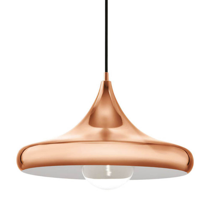 Pendant Ceiling Light Copper Retro Circular Bistro Style Shade Vintage Dining - Image 2