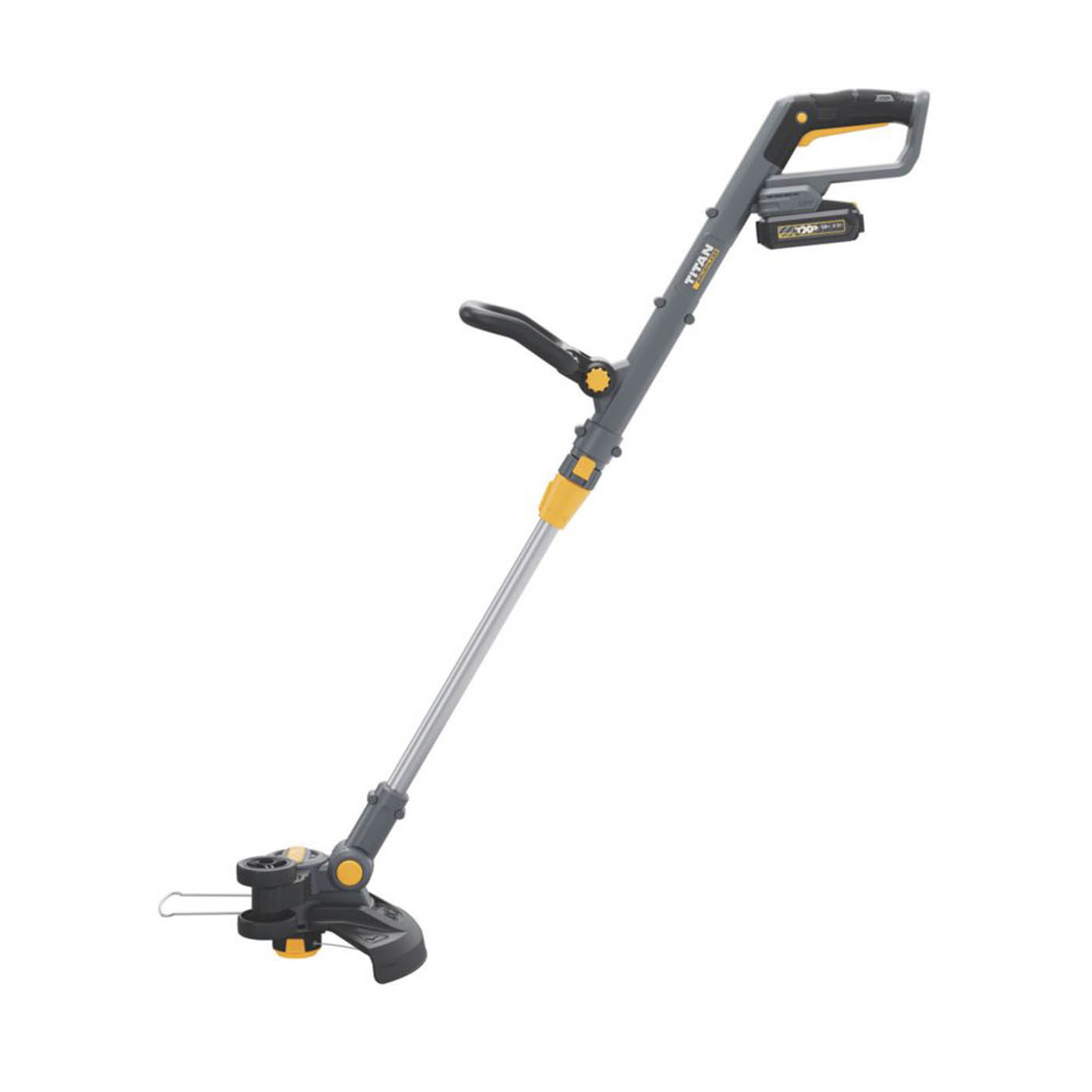 Titan Grass Trimmer Cordless 18V 2.0Ah Li-Ion TTI1199GGT Brushless Garden Cutter - Image 2