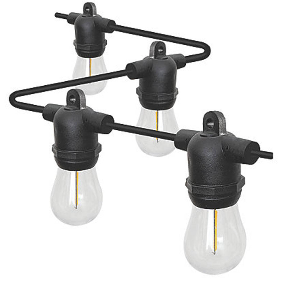 Outdoor Festoon String Lighting LED Extension Warm White Bulbs 800LM 5M - Image 1