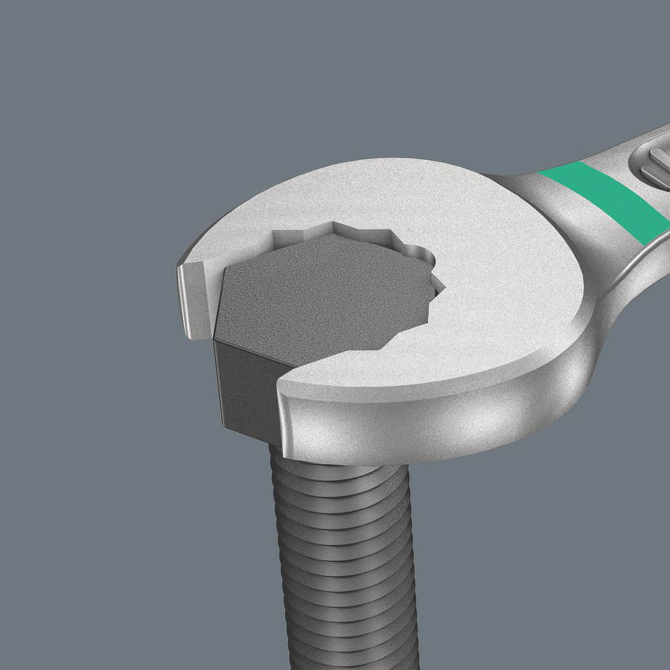 Wera 6003 Joker Combination Spanner 30mm 12-Point Head Corrosion-Resistant - Image 2