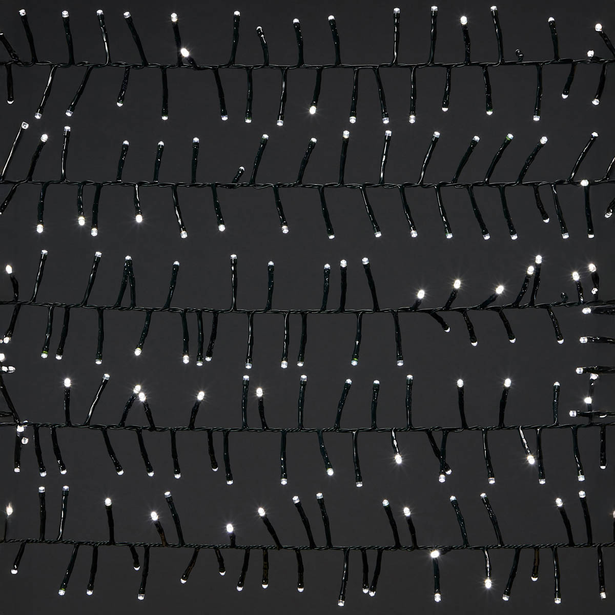 Christmas String Lights LED Indoor Outdoor Ice White Cluster Fairy Timer 25m - Image 3