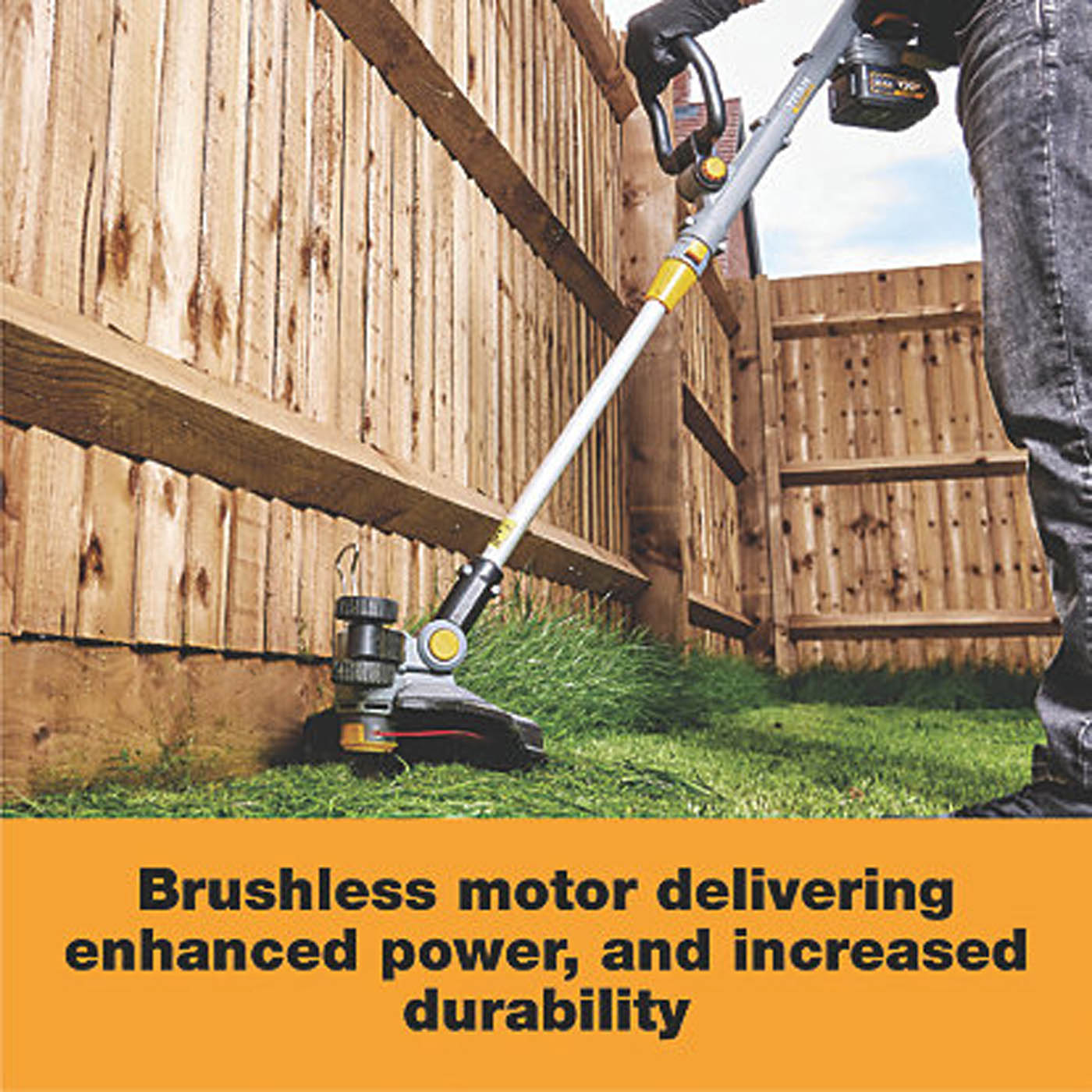 Titan  TTI1201GGT 18V 1 x 5.0Ah Li-Ion TXP Brushless Cordless Grass Trimmer - Image 4