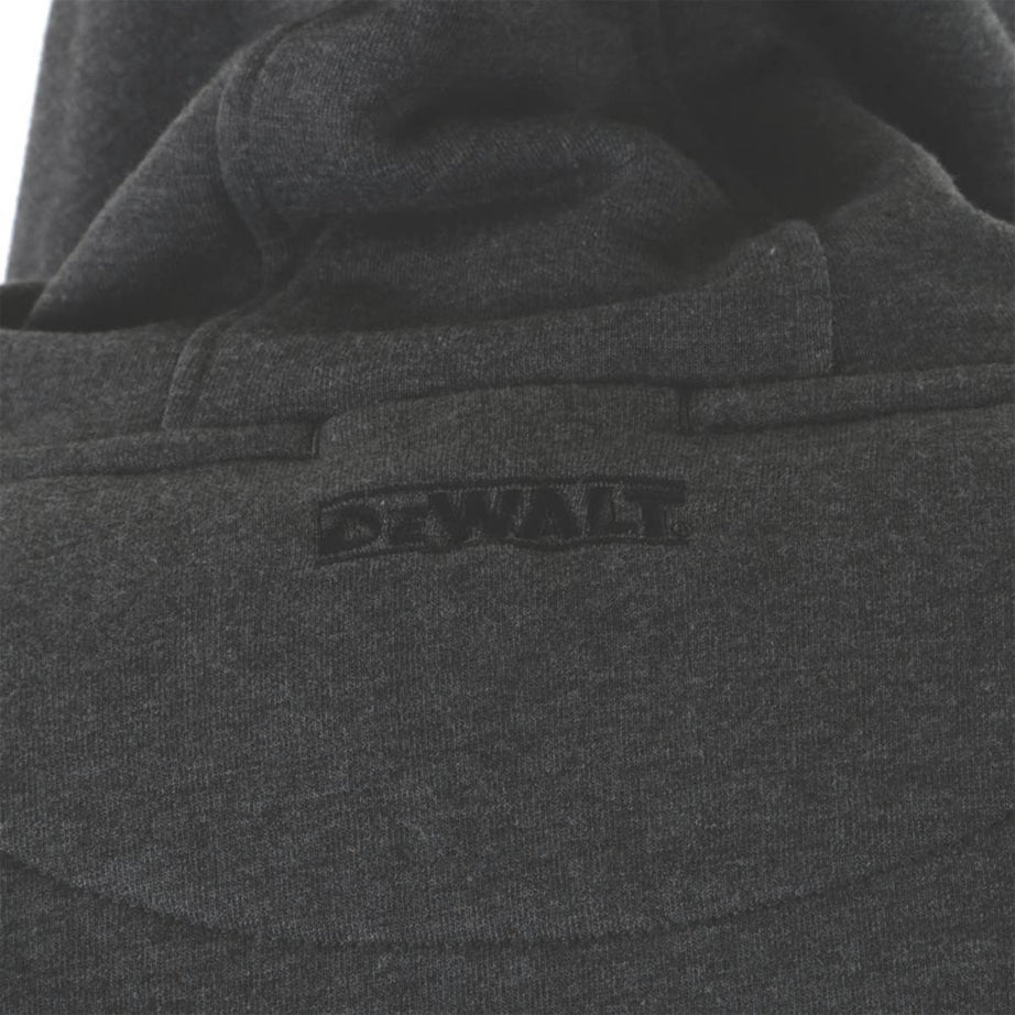 DeWalt Work Hoodie Mens Grey Breathable Kangaroo Pocket Large 42-44" Chest - Image 4