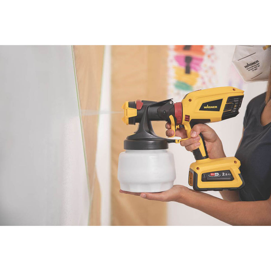 Wagner Flexio  W600 18V Brushless Cordless HVLP Universal Paint Sprayer - Bare - Image 6