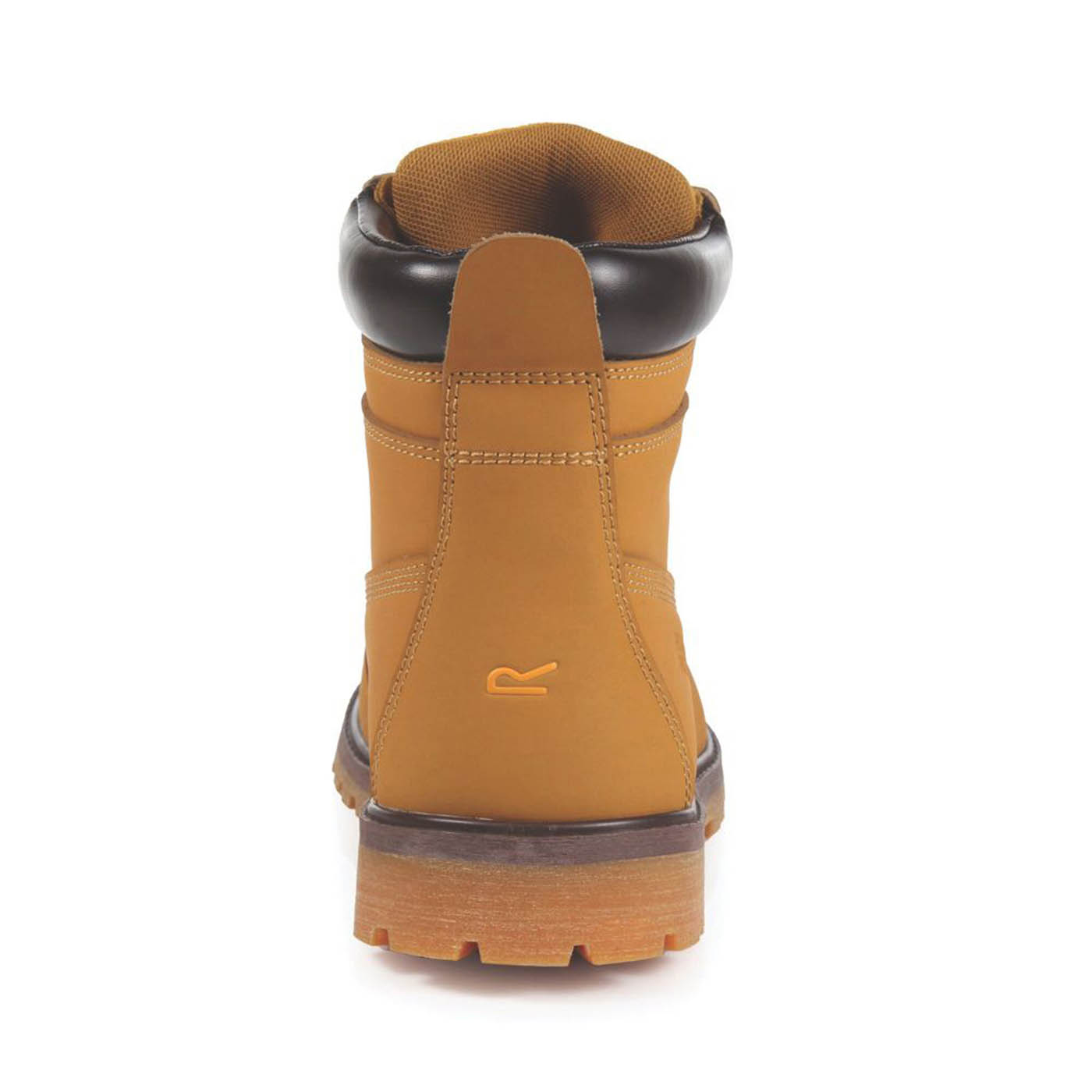 Regatta Safety Boots Mens Standard Fit Brown Leather Shoes Steel Toe Size 8 - Image 4