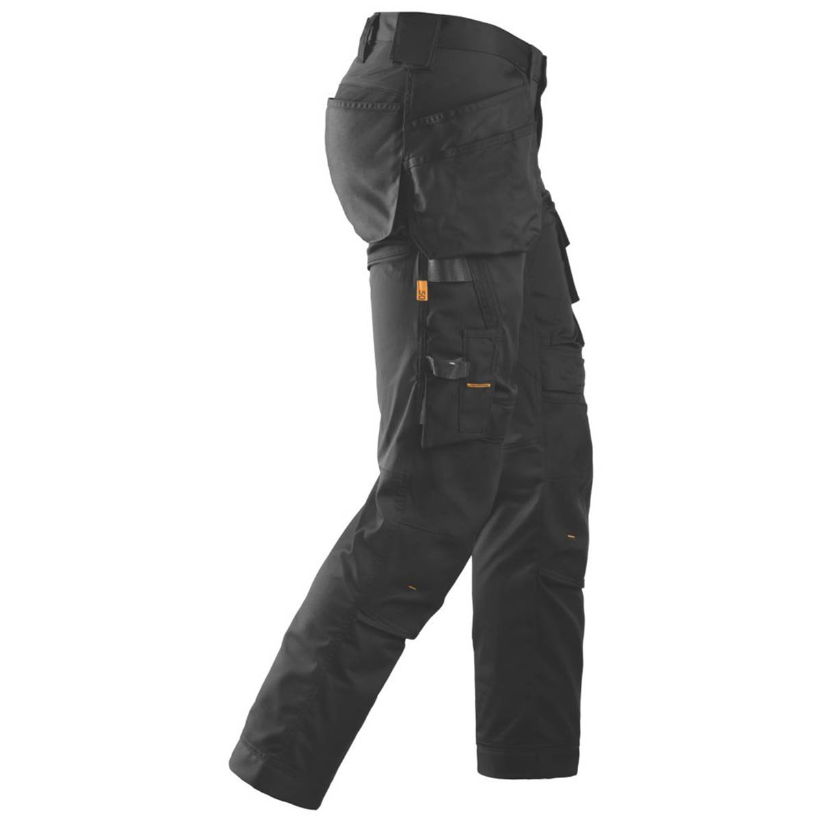 Snickers Work Trousers Mens Slim Fit Stretch Black Cargo Multi Pocket 31W 32L - Image 4