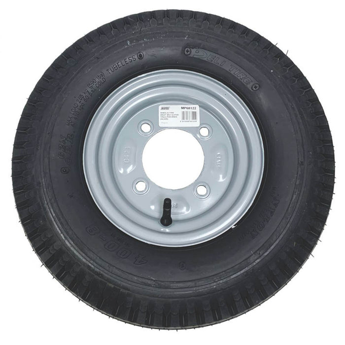 Maypole Trailer Spare Wheel for MP6812 Rubber MP68122 480 x 8 16" 4 Studs - Image 2