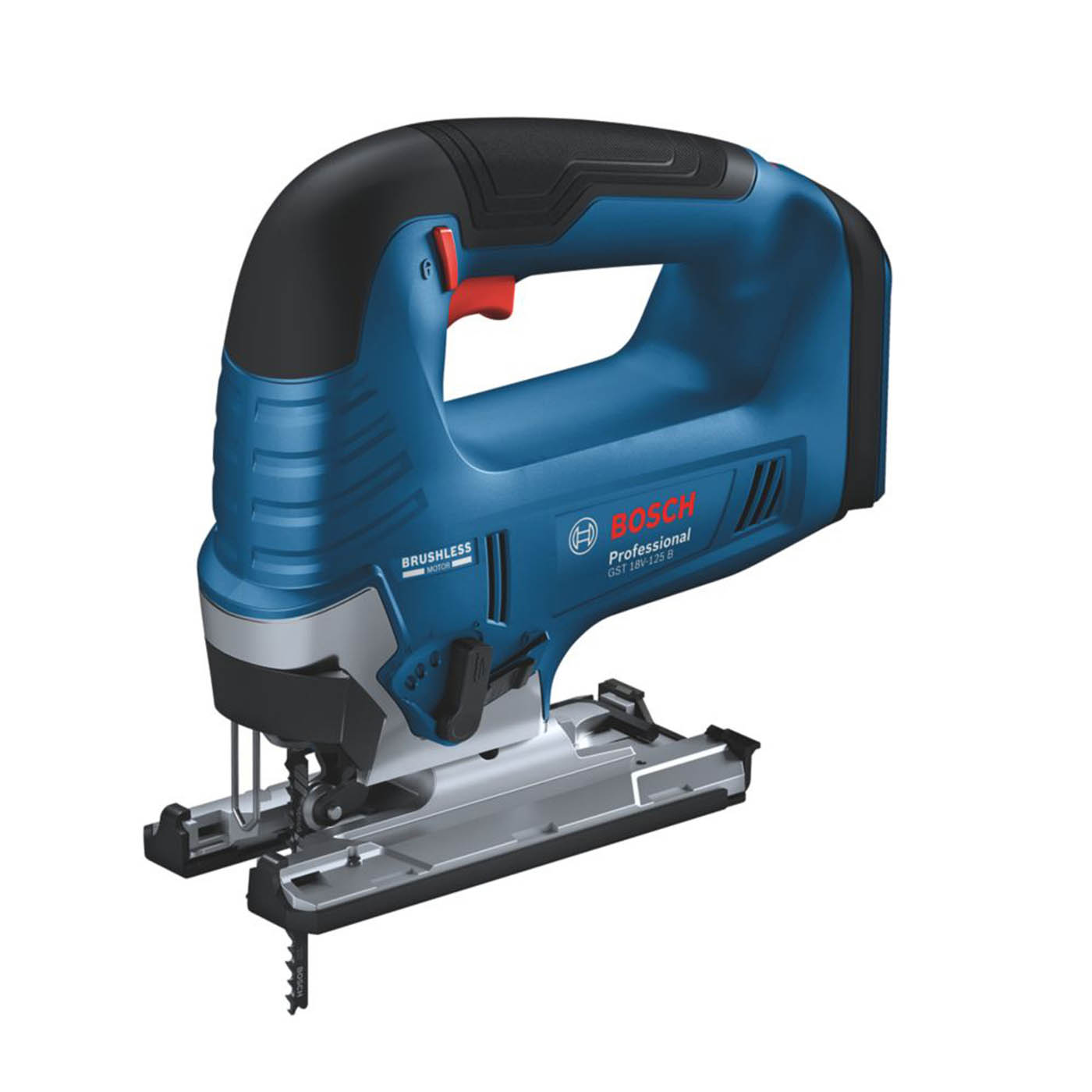 Bosch Jigsaw GST 18V-125 B Cordless 18V Li-Ion CoolPack LED L-Boxx Body Only - Image 2