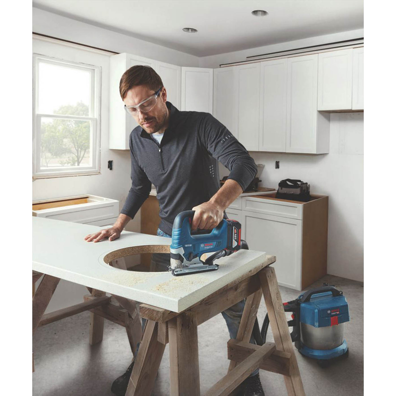 Bosch Jigsaw GST 18V-125 B Cordless 18V Li-Ion CoolPack LED L-Boxx Body Only - Image 6