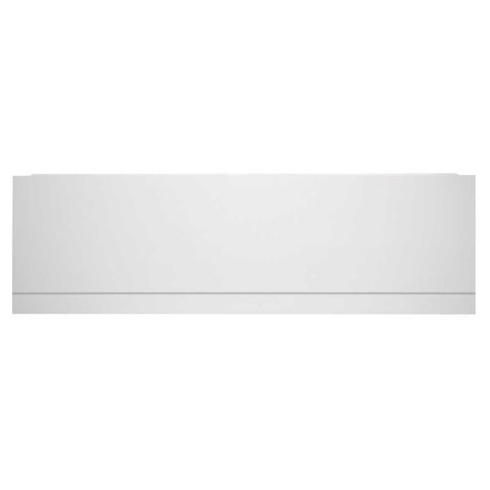 Front Bath Panel Adjustable PVC 1695mm White Gloss Waterproof Contemporary - Image 1