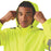 Hi-Vis Jacket Yellow Reflective Safety Mens Waterproof Zip Small 37.5" Chest - Image 5